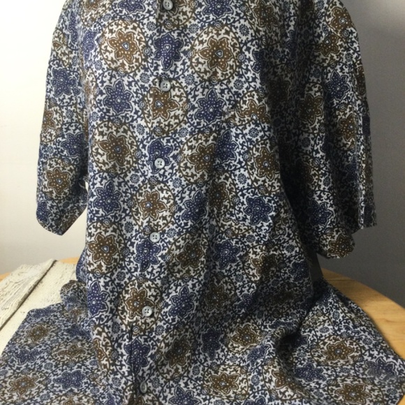 Tasso Elba 100% Linen Shirt …Perfect for Summer Heat - Picture 2 of 7